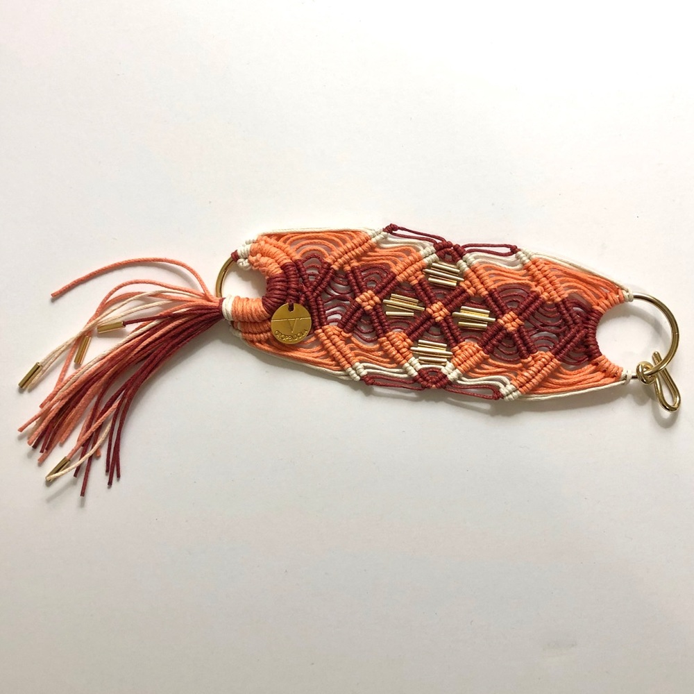 Free People Oropendola macrame bracelet